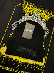 Black On Black Beanie
