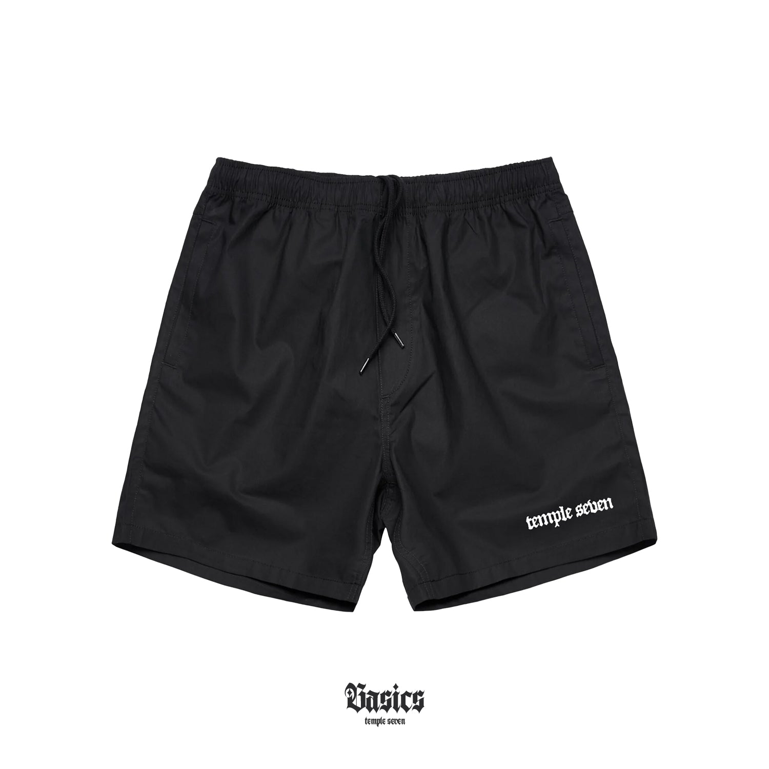 BEACH SHORTS - BLACK