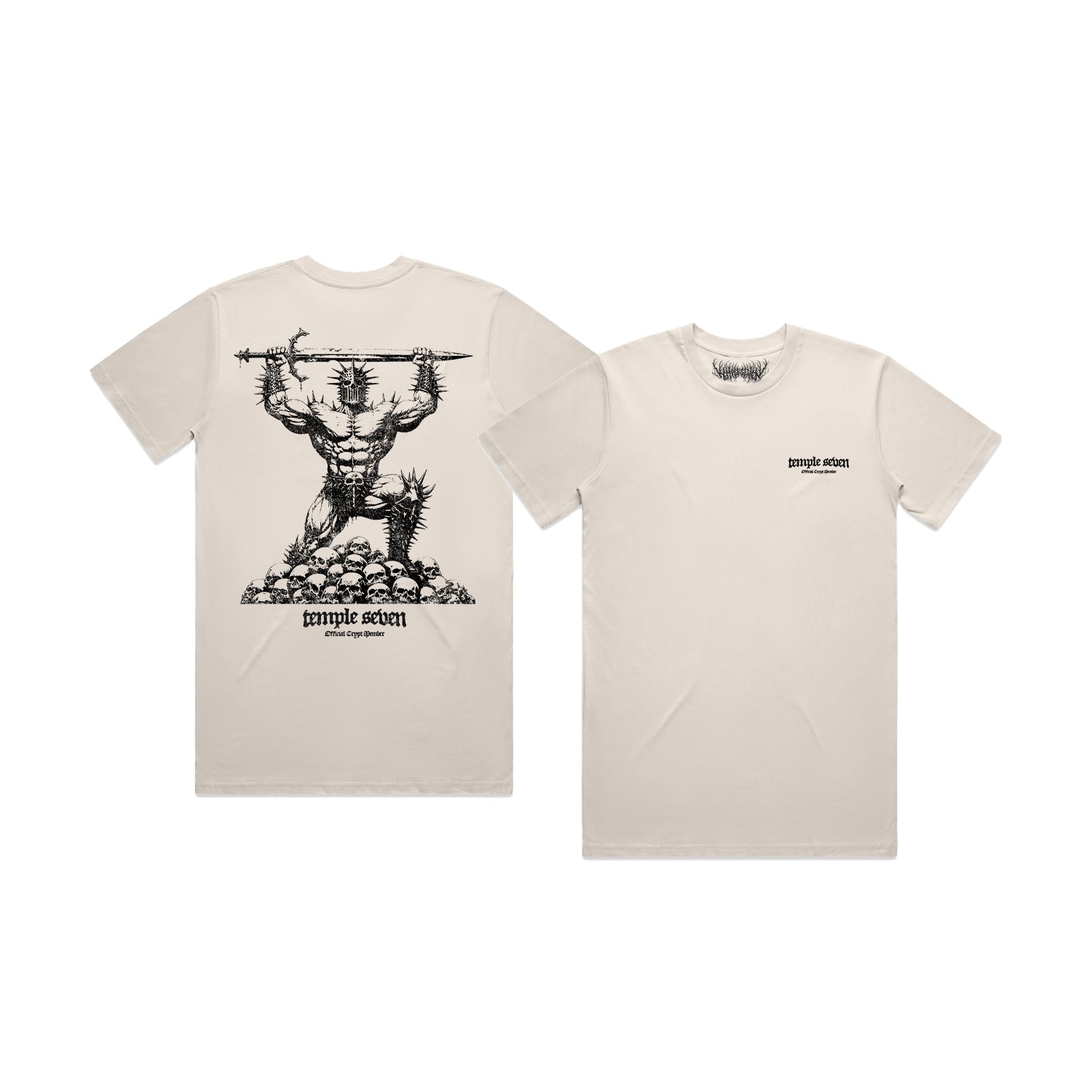 CRYPT MEMBER T-SHIRT – Temple Seven