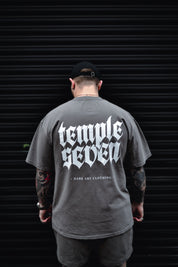 BASICS T-SHIRT FADED GREY