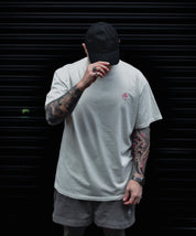 BASICS T-SHIRT FADED BONE