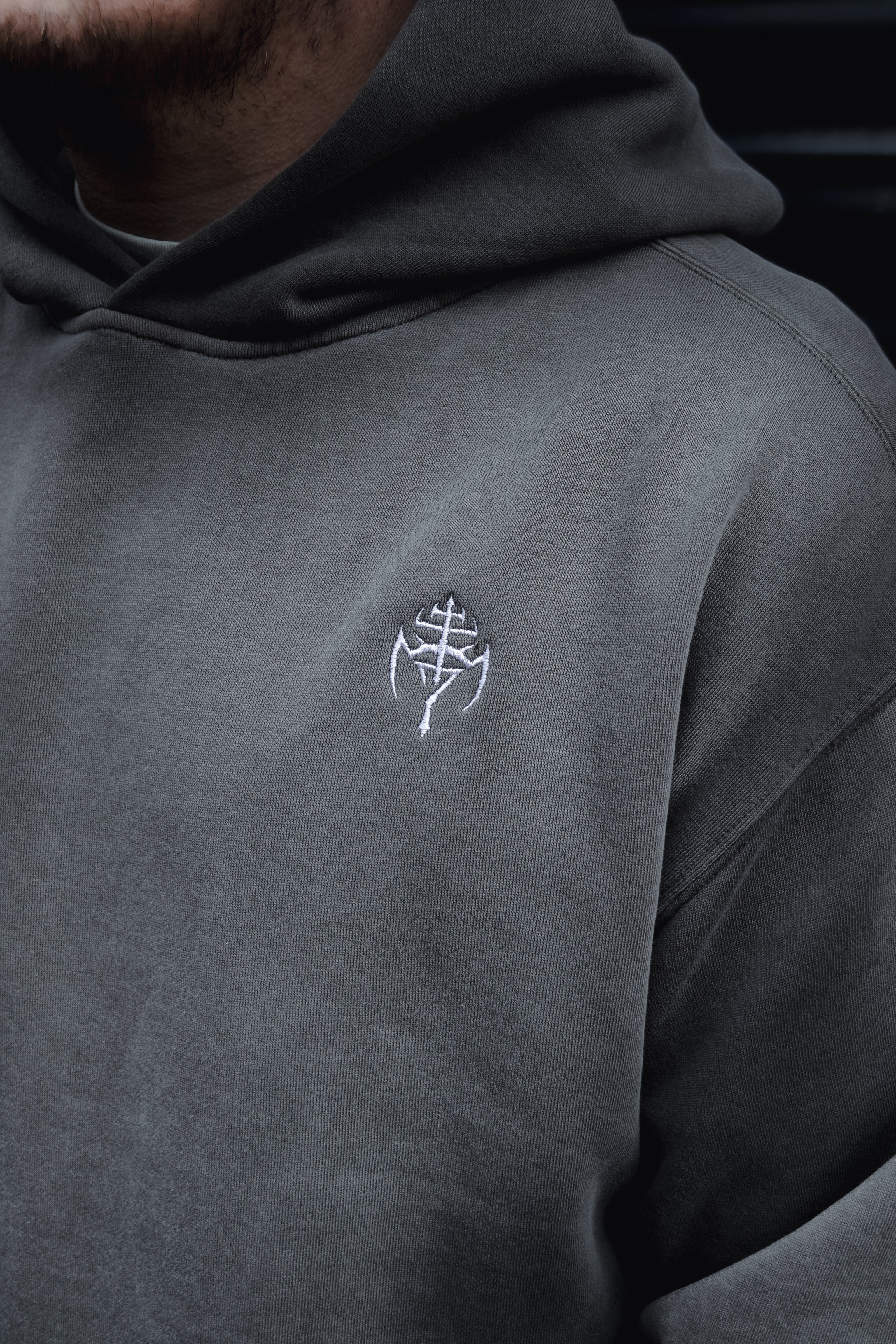 BASICS FADED HOODIE