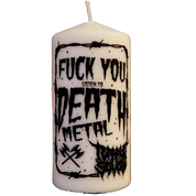 Death Metal Pillar Burner