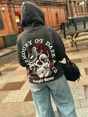 BURNING SKULL HOODIE