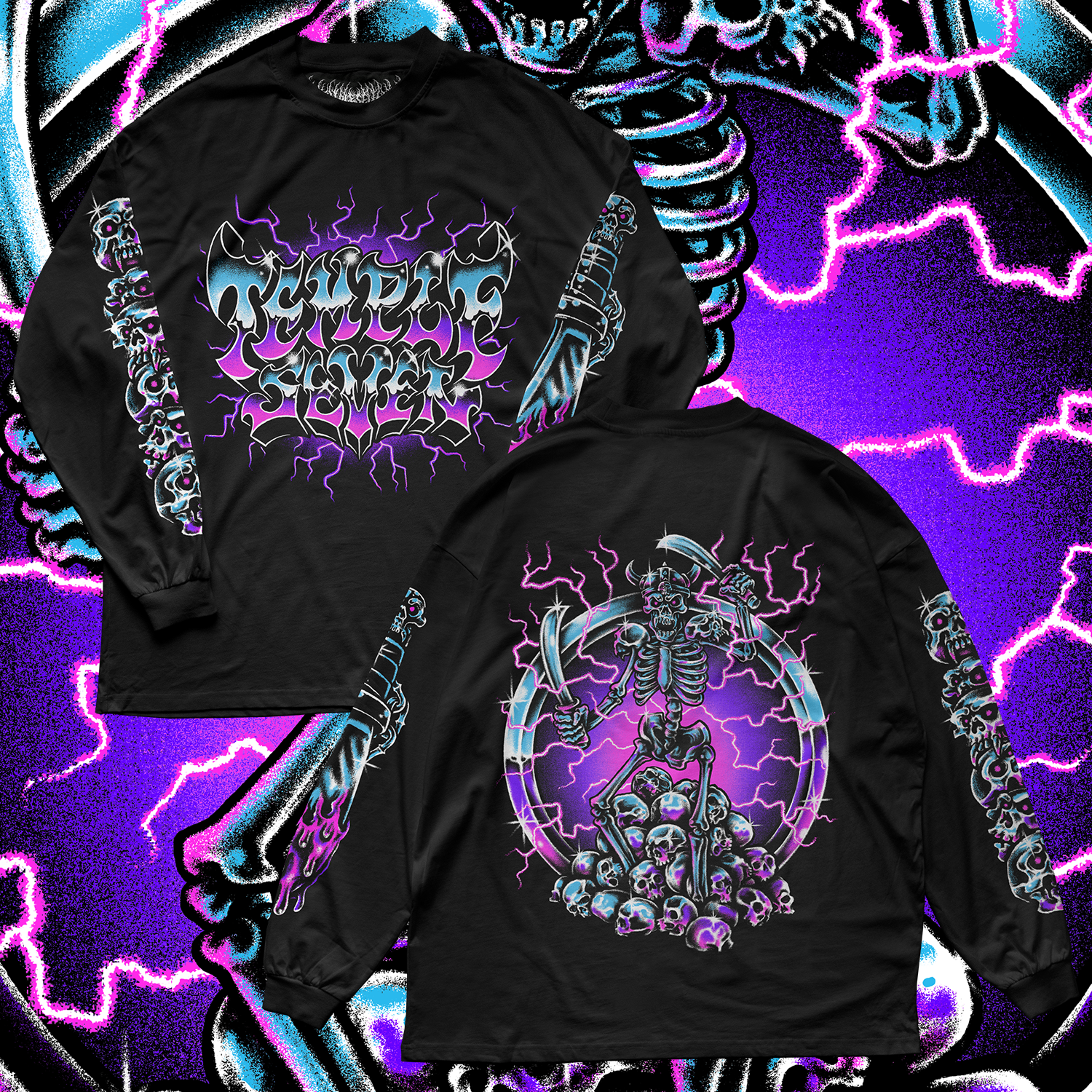 Vortex Of Skulls Longsleeve