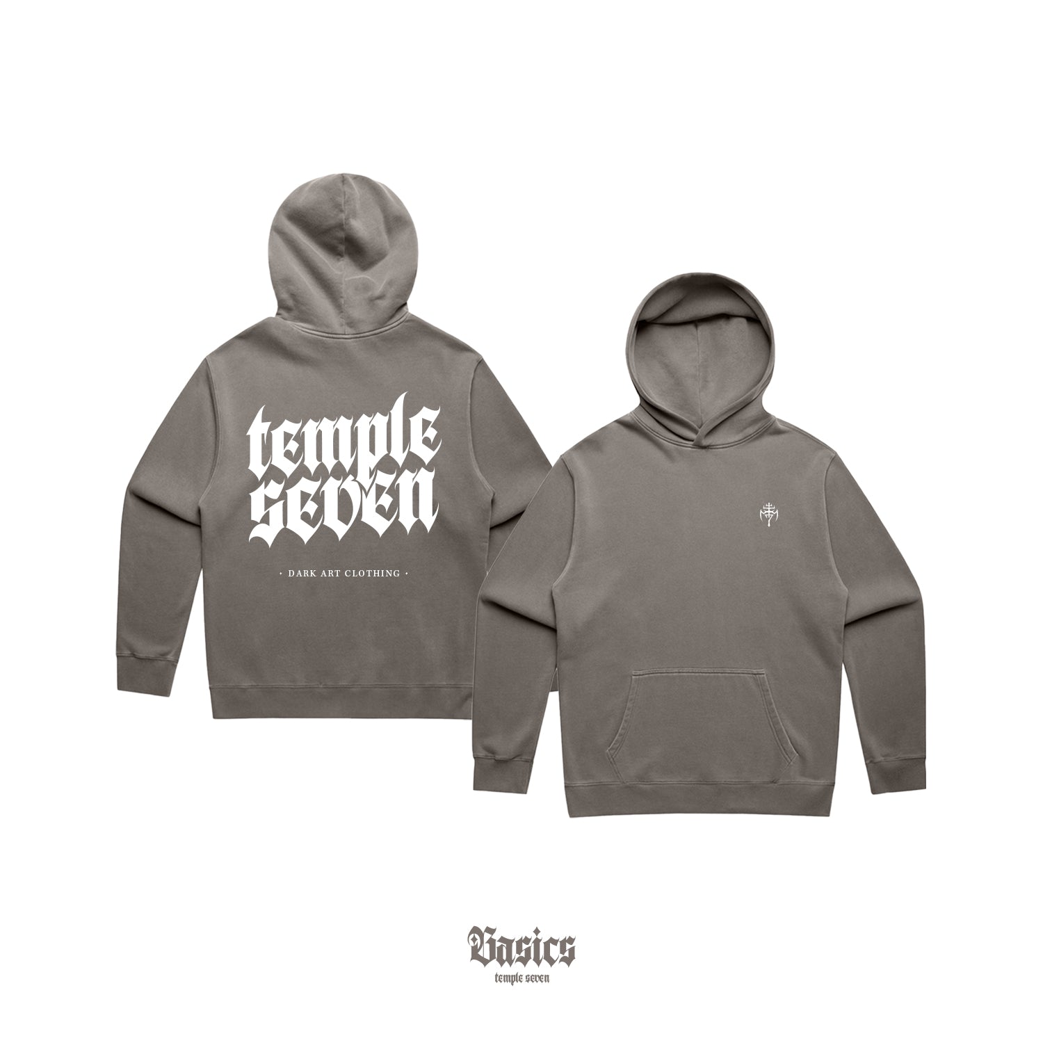 BASICS FADED HOODIE