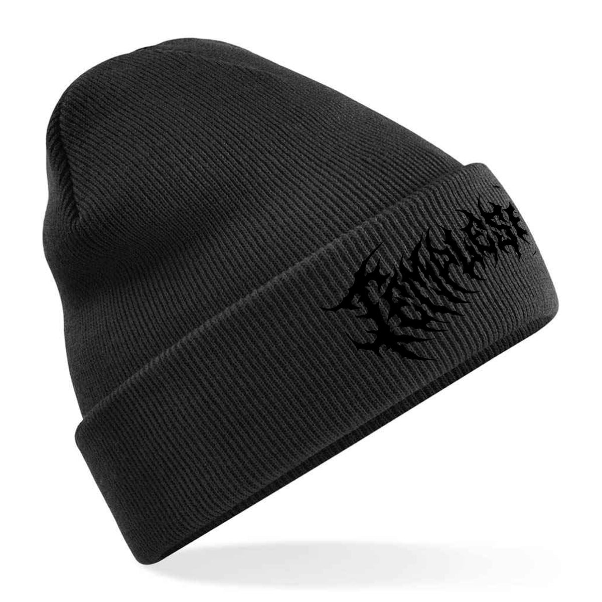 Black On Black Beanie