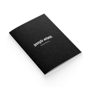 BLACK INK ONLY - NOTEBOOK