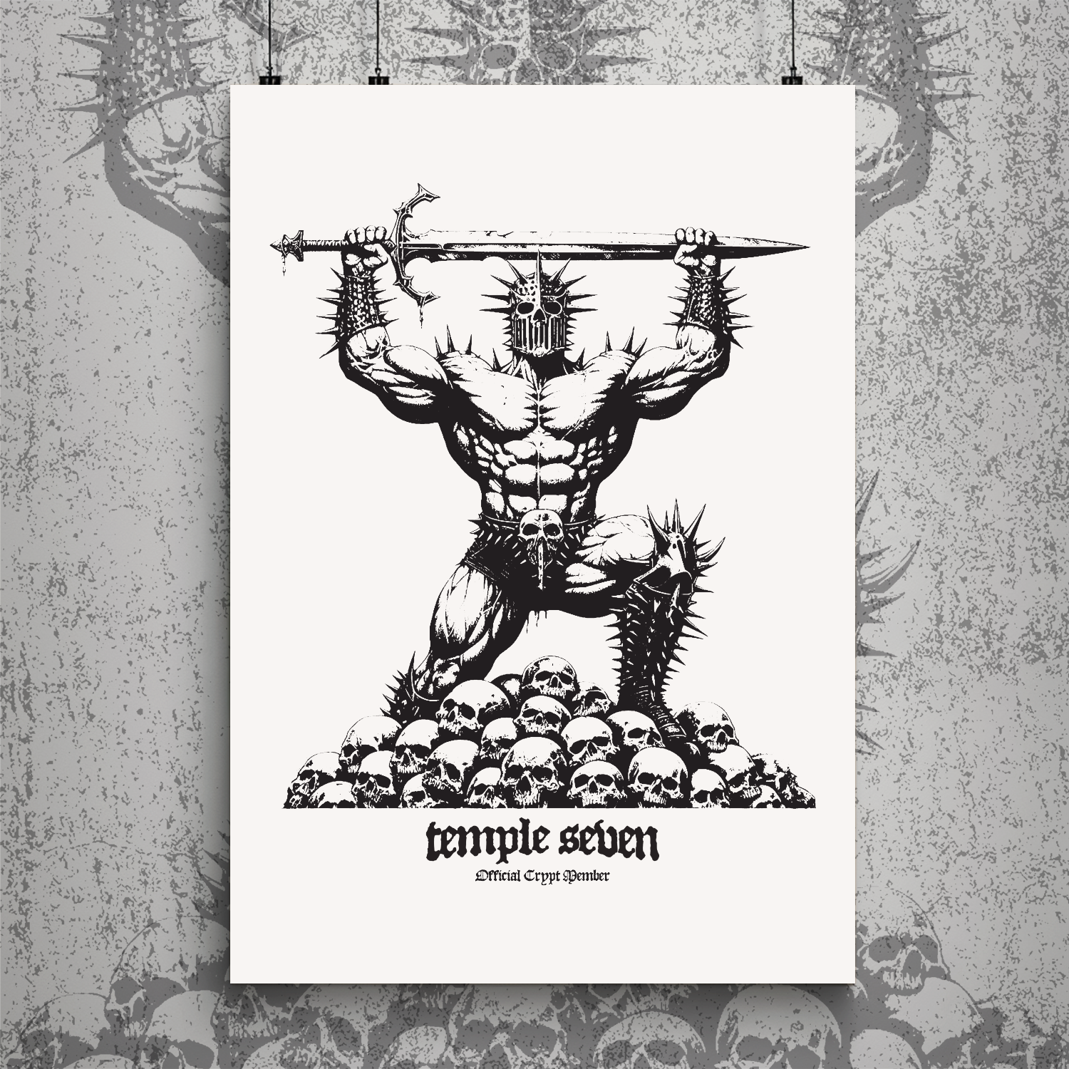 Official Crypt Member Print