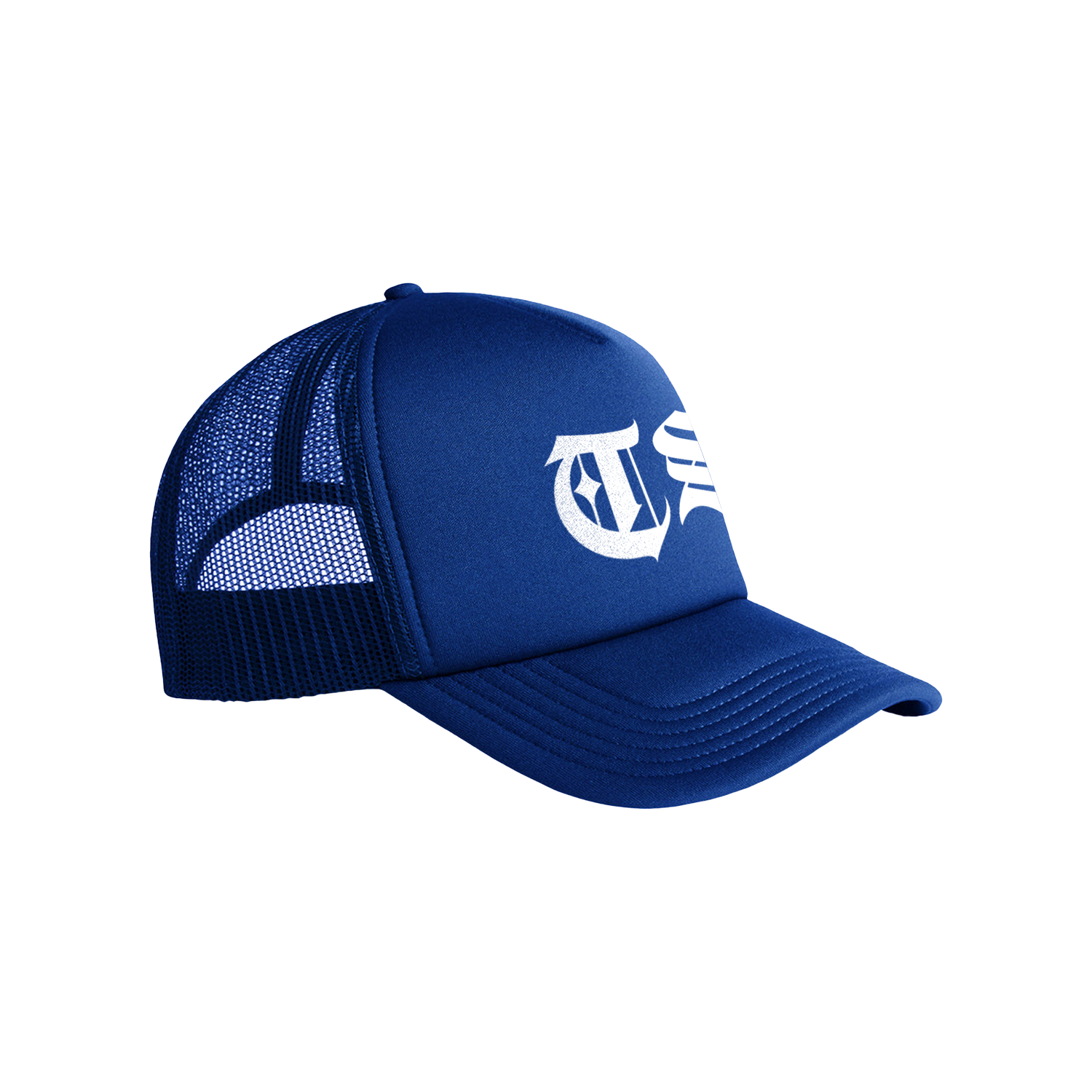 Initials Foam Trucker - Liberty Blue